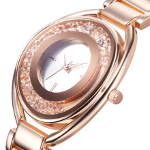 China Wrist Watch Manufacture Accept Custom Logo Gold Wristwatch for women